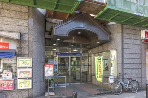 ロワ・ヴェール平町の周辺施設：みずほ銀行都立大学駅前支店