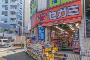 東建柏木マンションの周辺施設：ドラッグセガミ