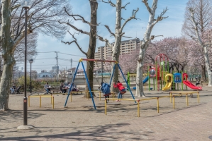 グランソシエ国立　ウエストウィングの周辺施設：矢川上公園