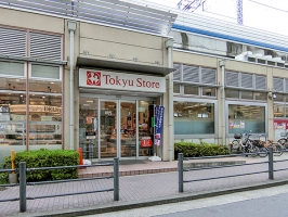 ザ・マジェスティコート目黒の周辺施設：東急ストア 不動前店