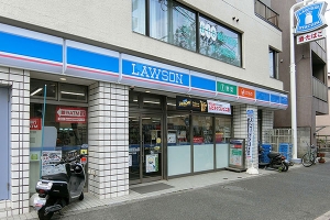 Brillia 品川戸越パークスの周辺施設：ローソン 戸越四丁目店