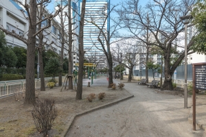 東京フロントコートの周辺施設:豊洲四丁目公園