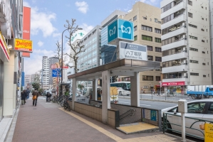 ニューハイツ八丁堀の周辺施設:八丁堀駅