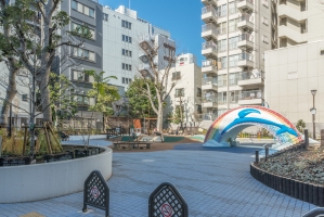 ニューハイツ湯島の周辺施設:新花公園