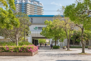 東建検見川マンションの周辺施設:検見川浜駅